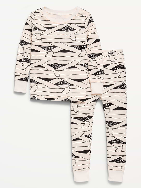 Printed Unisex Snug-Fit Pajama Set for Toddler & Baby