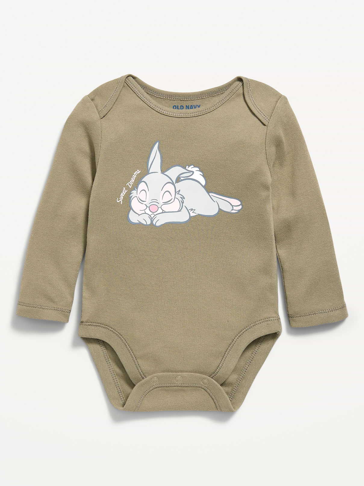 Image number 1 showing, Disney© Short-Sleeve Graphic Bodysuit for Baby