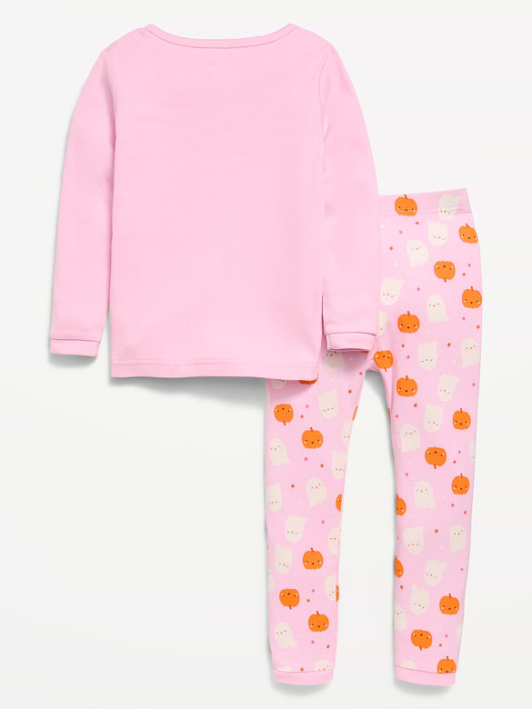 Snug-Fit Graphic Pajama Set for Toddler & Baby