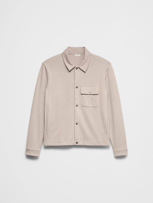 Knit Shirt Jacket