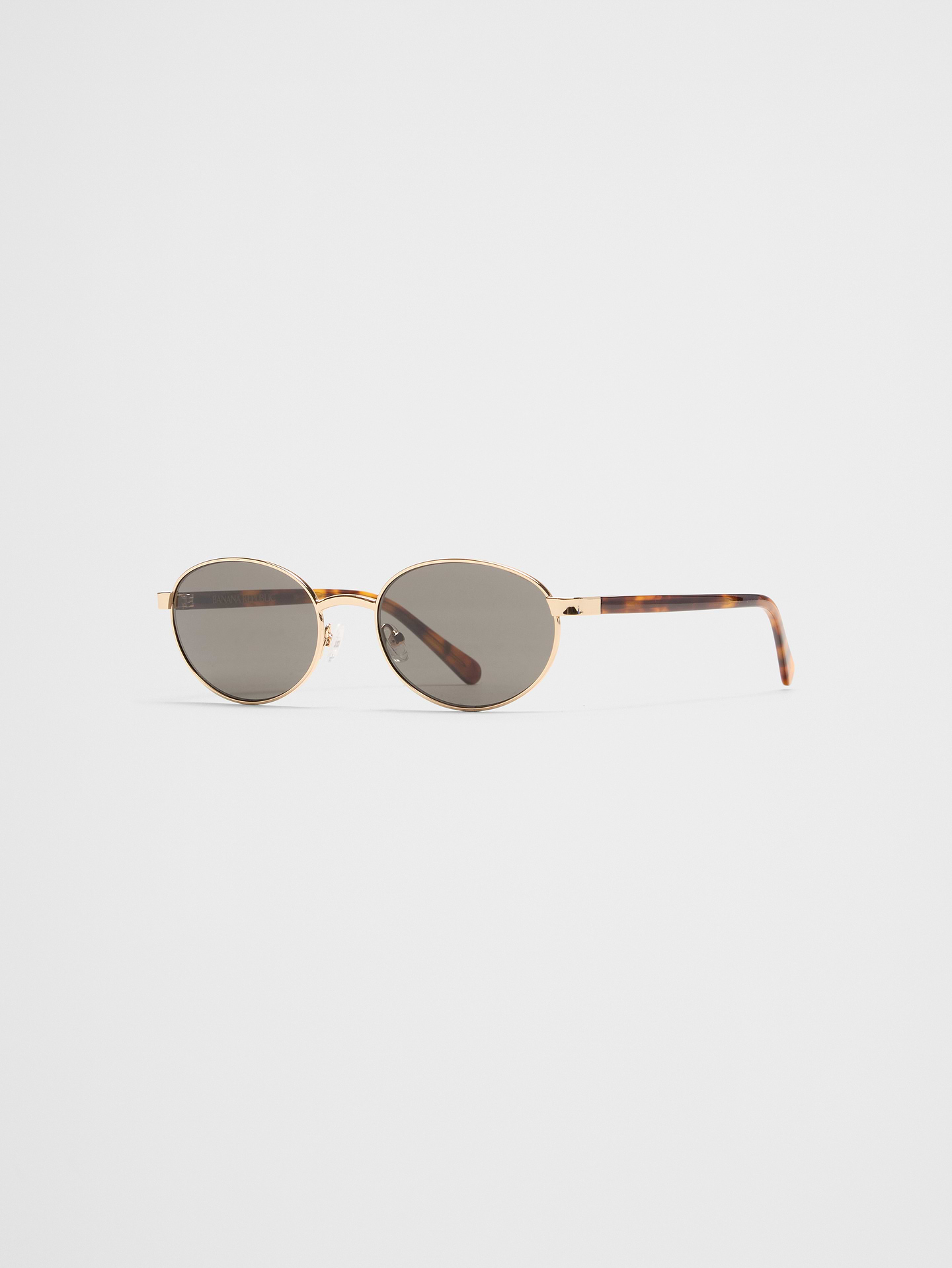 Image number 1 showing, Oval Metal Sunglasses