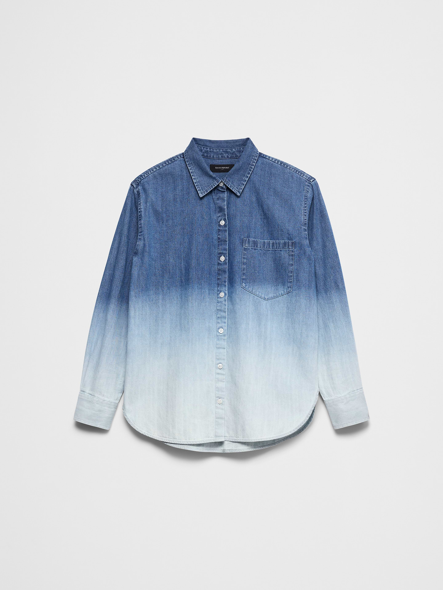 Image number 4 showing, Ombre Denim Shirt