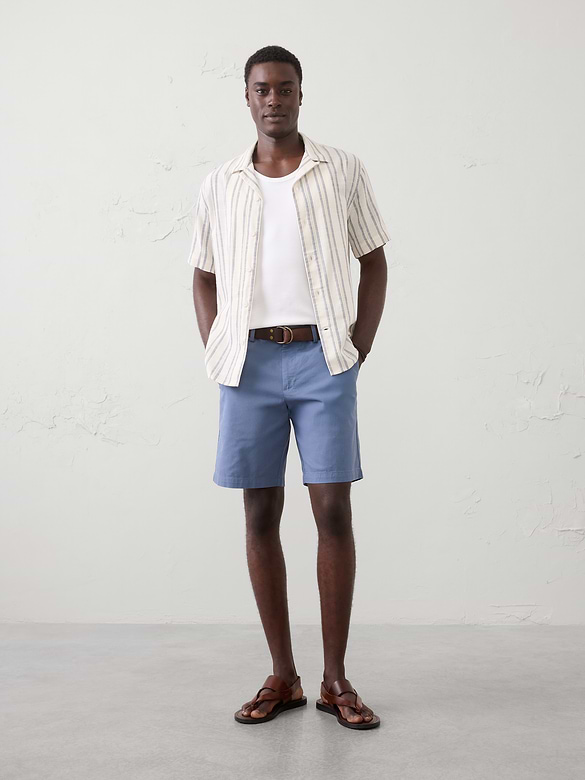 Slim-Fit 9" Lived-In Short