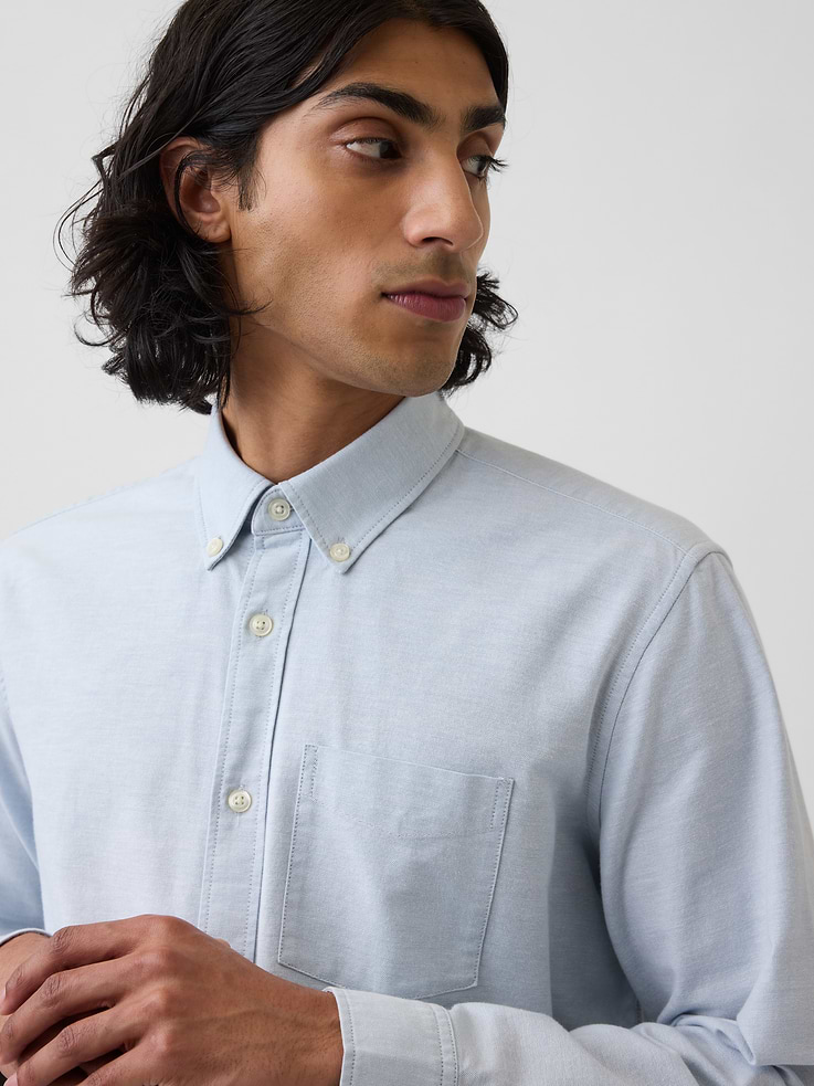 L'image numéro 4 présente Chemise oxford