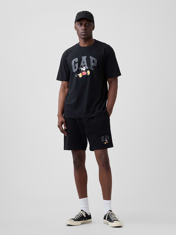 Image number 1 showing, Gap × Disney Mickey Mouse Logo Shorts