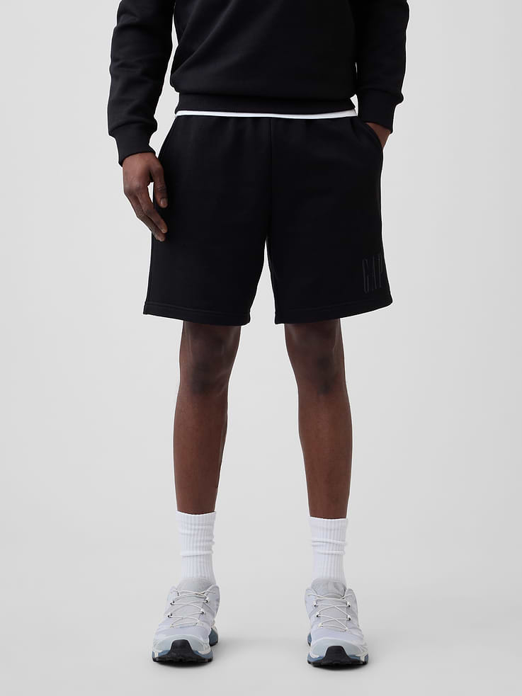 Image 3 of 4, Relaxed Gap Logo Pull-On Shorts