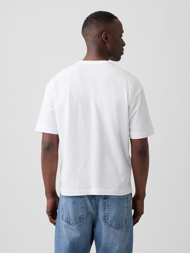 Image number 2 showing, Everyday Soft Boxy Crewneck T-Shirt