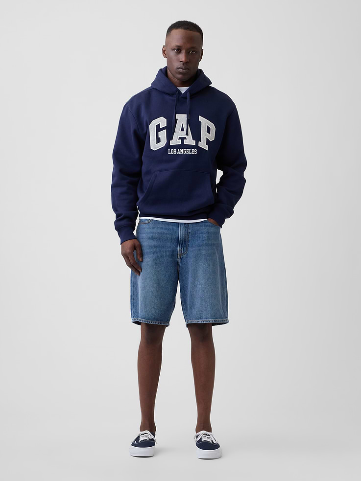 Image number 3 showing, Relaxed Gap City Logo Hoodie