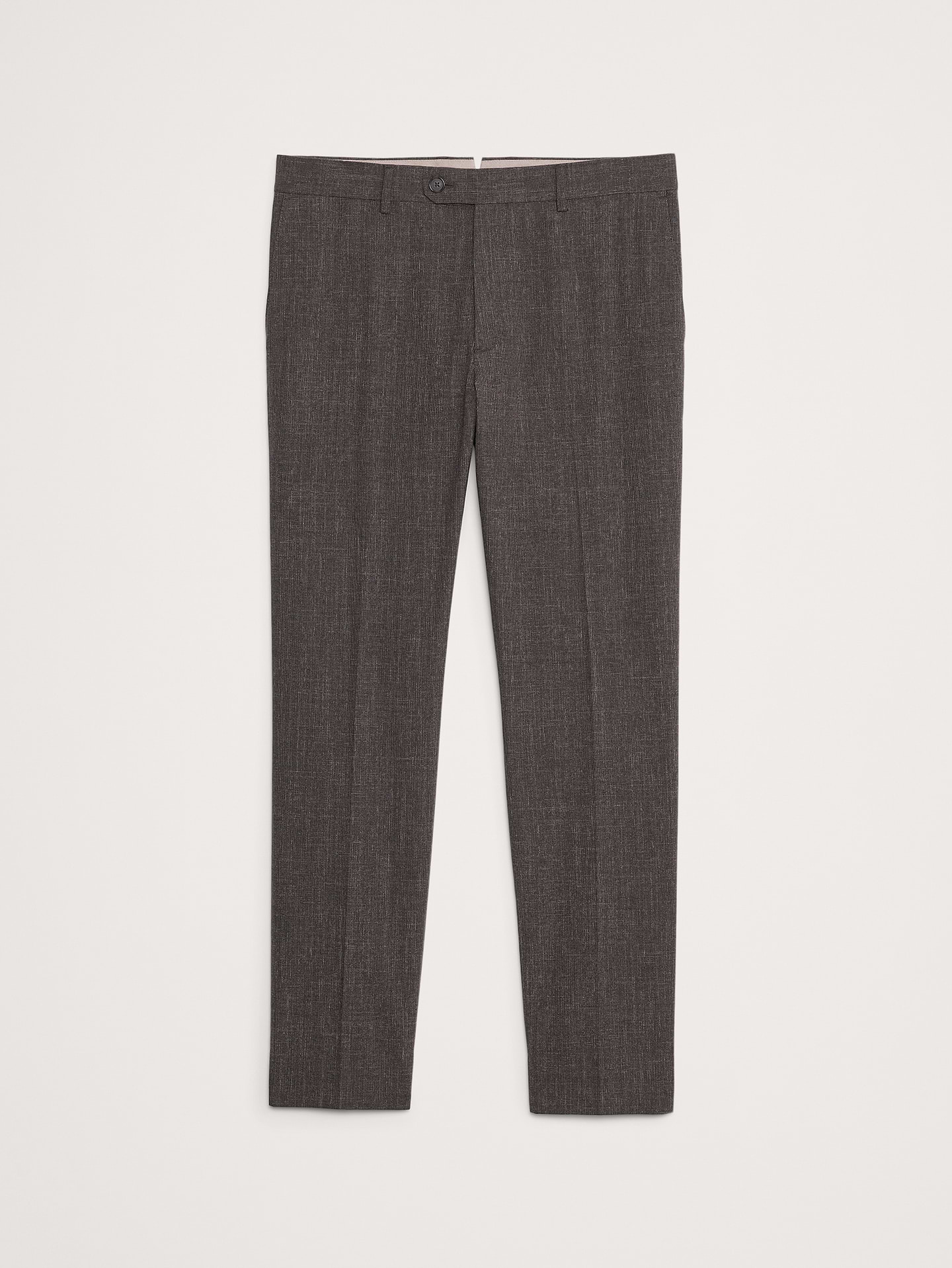 L'image numéro 4 présente Pantalon habillé infroissable à coupe étroite