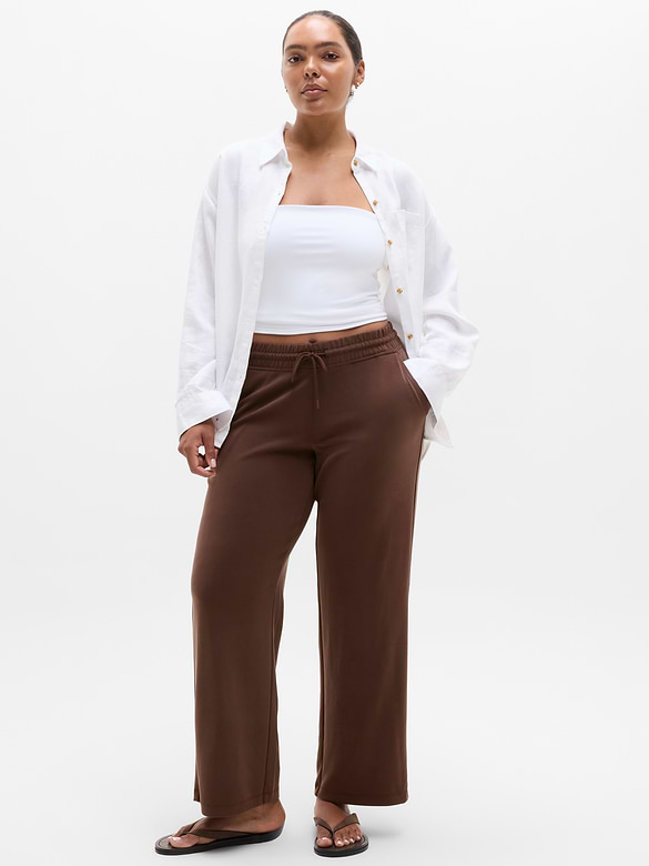 Seasoft Mid Rise Straight Pant