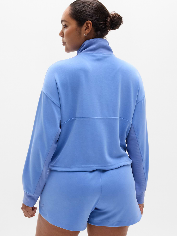 Image number 3 showing, Seasoft Rib 1/4 Zip Popover