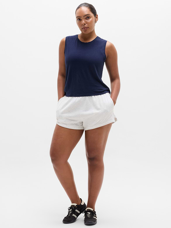 Getaway Linen Blend Muscle Tank