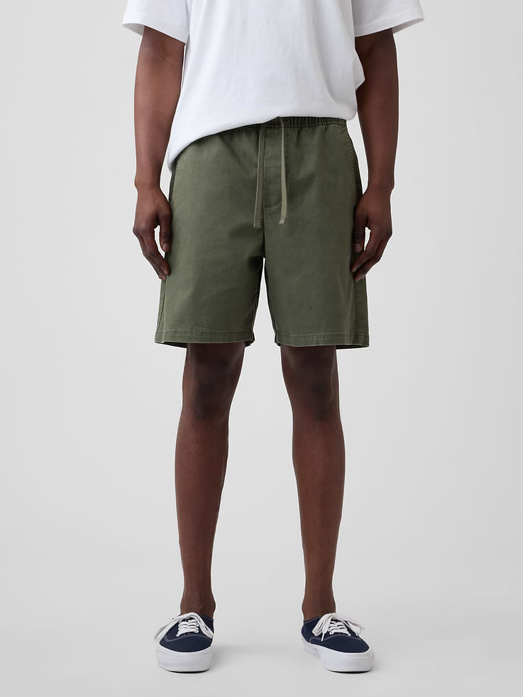 Image number 3 showing, 7" Essential Pull-On Khaki Shorts