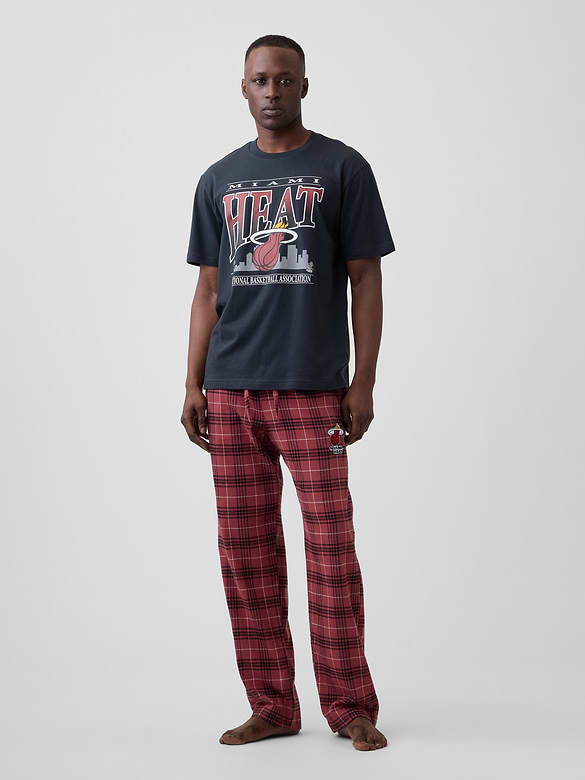 NBA Flannel PJ Pants