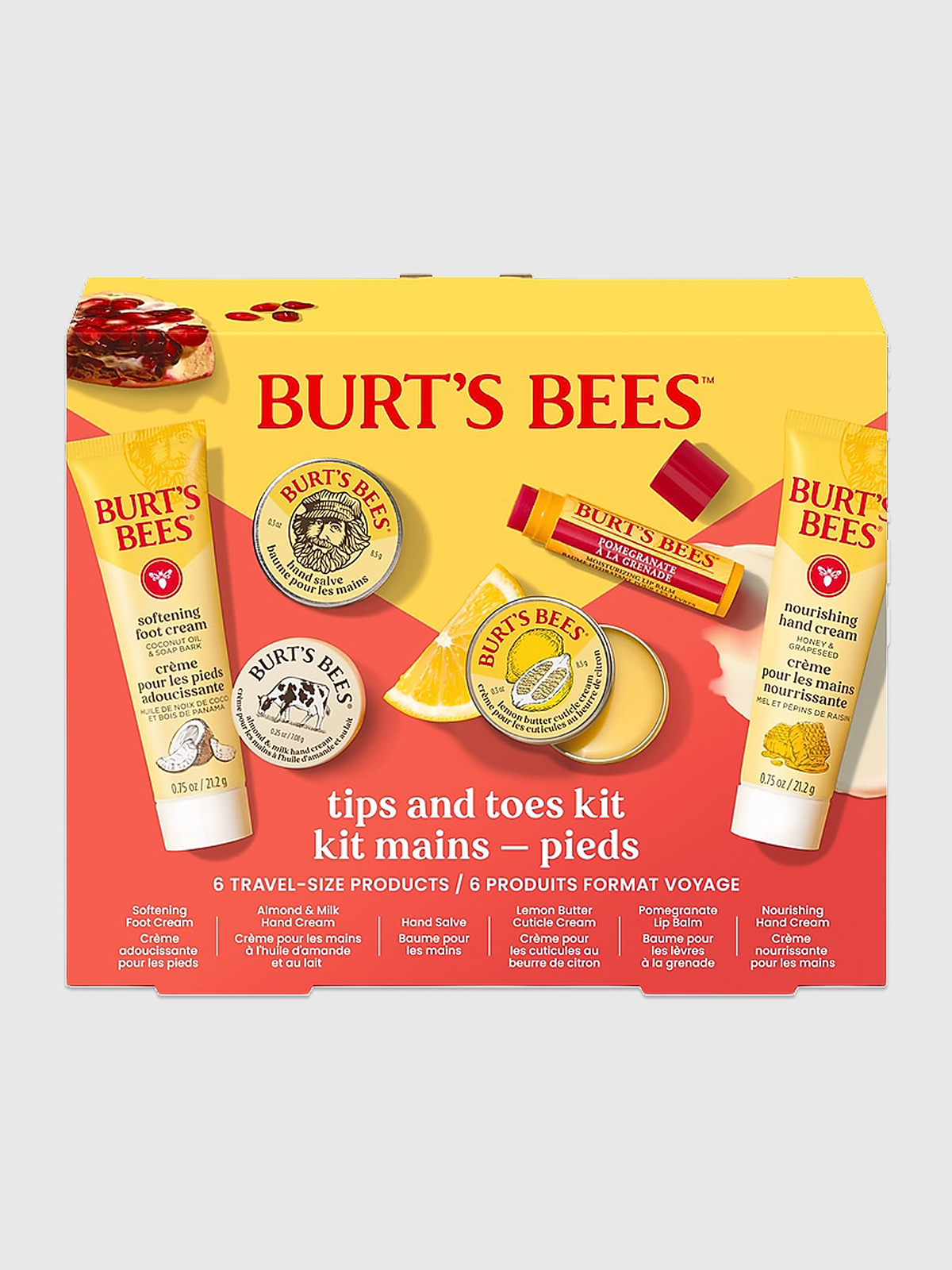 Burt's Bees Tips & Toes Gift Set