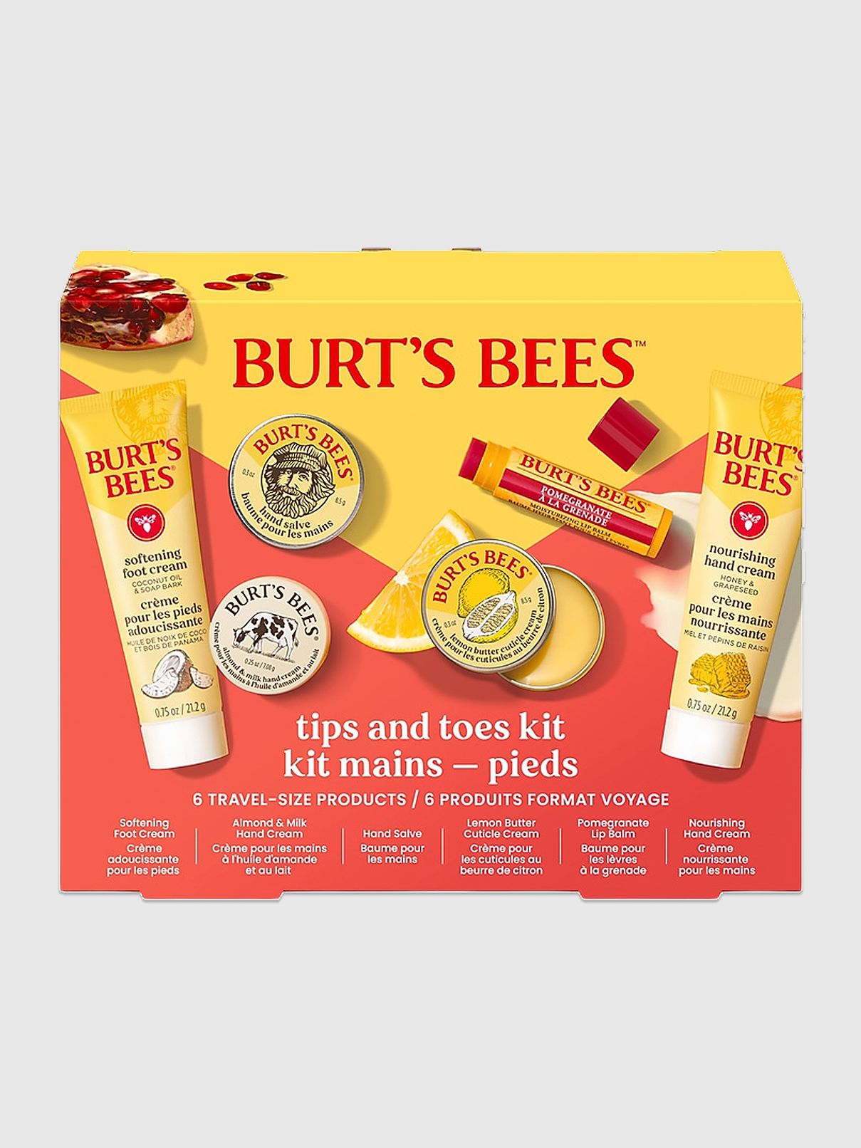 Image number 1 showing, Burt's Bees Tips & Toes Gift Set
