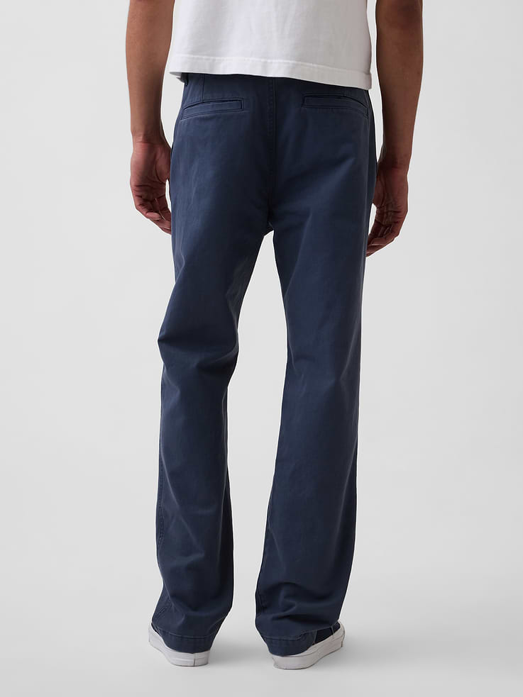 Image number 4 showing, Heavyweight Twill Relaxed Straight Khakis