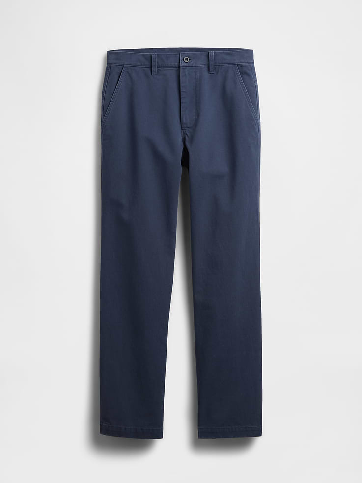 Image number 6 showing, Heavyweight Twill Relaxed Straight Khakis