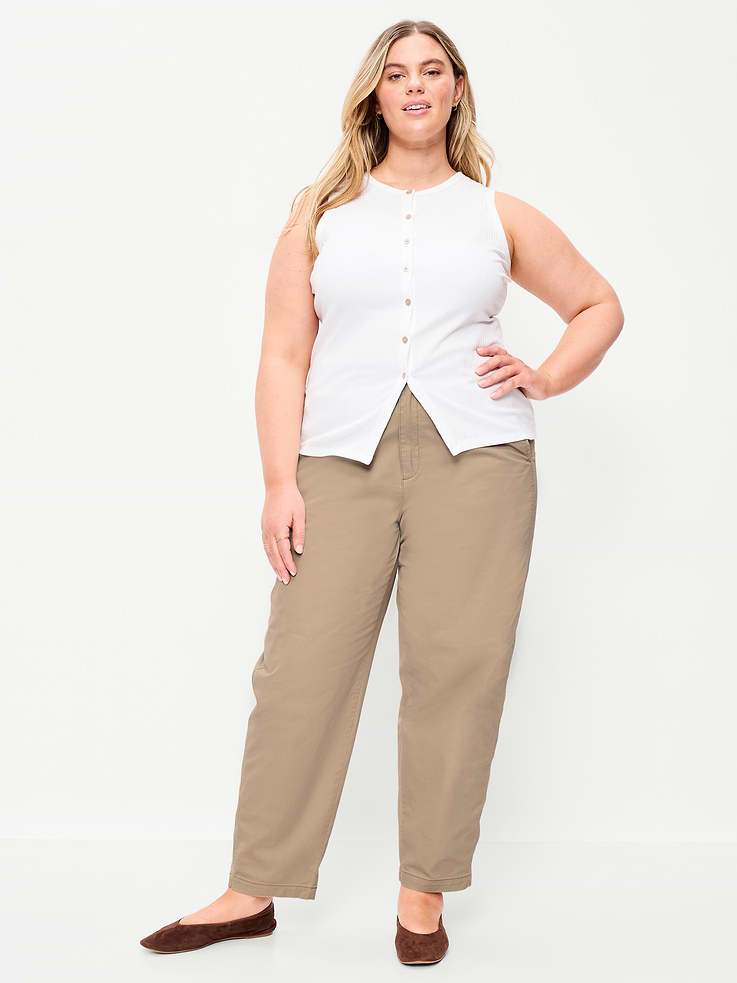Image number 7 showing, High-Waisted OGC Chino Tapered Straight Pants