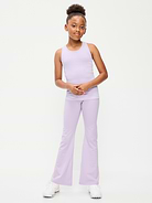 Image number 5 showing, Fitted Seamless Ribbed Racerback Performance Top for Girls