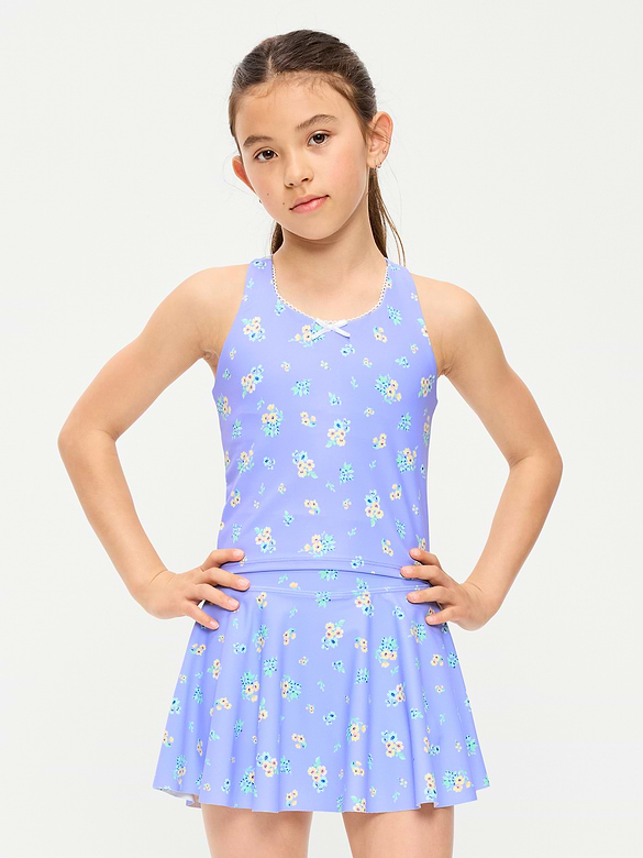 PowerSoft Longline Sports Bra for Girls