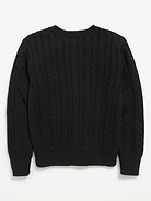 Image number 3 showing, Cable-Knit Cardigan Sweater for Girls