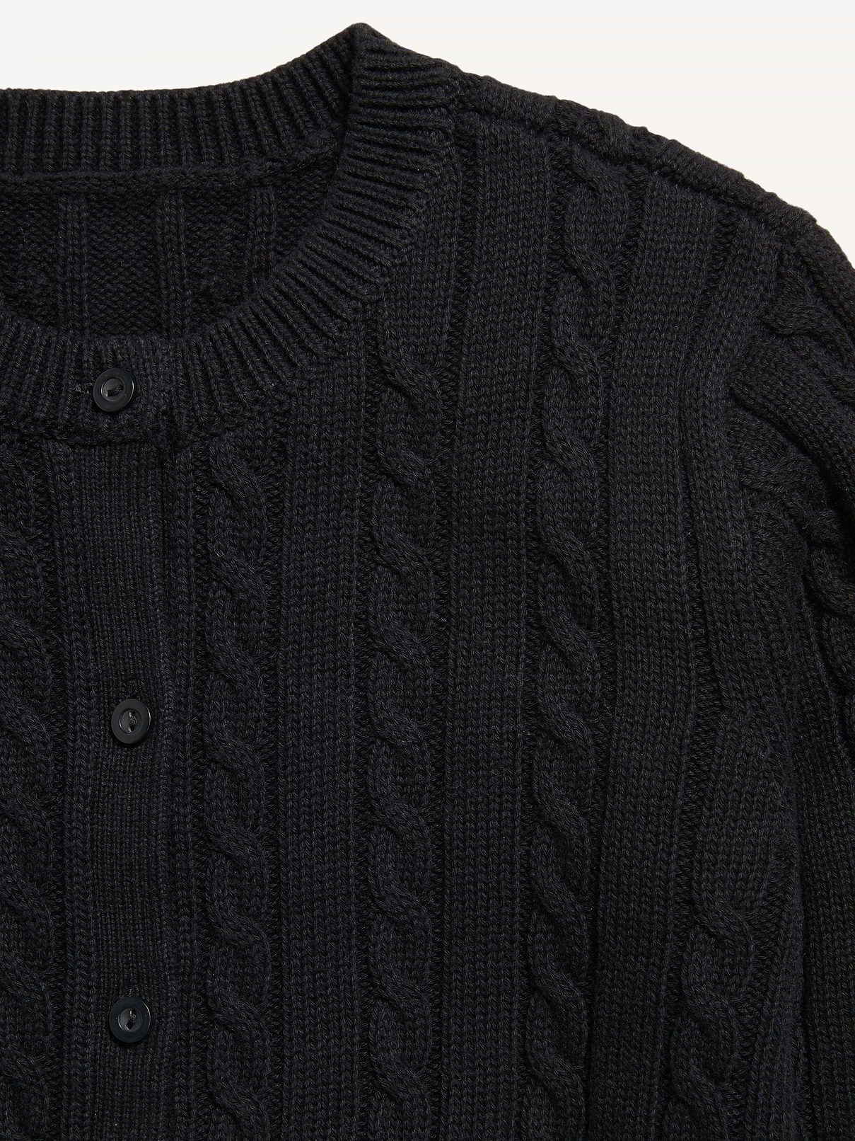 Image number 4 showing, Cable-Knit Cardigan Sweater for Girls