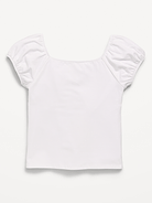 Image number 3 showing, Puff-Sleeve Top for Girls