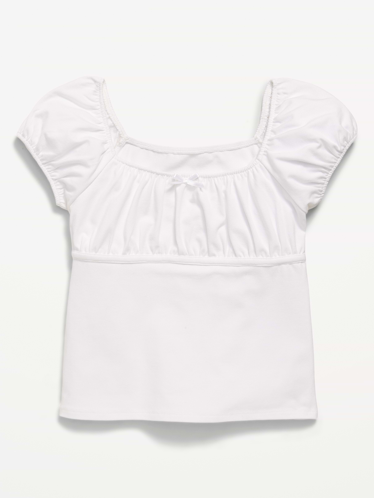 Image number 2 showing, Puff-Sleeve Top for Girls
