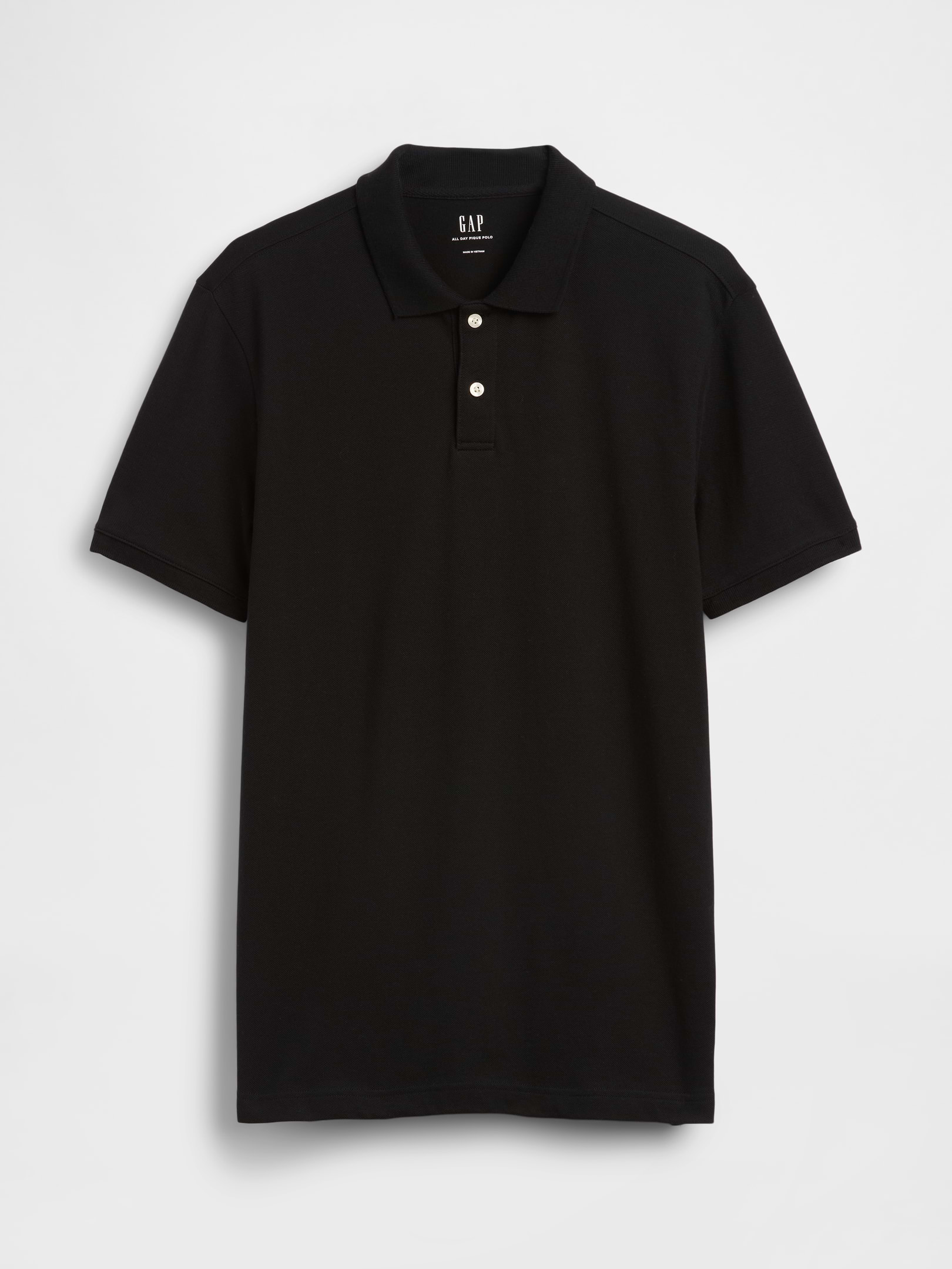 Image 4 of 4, Pique Polo Shirt