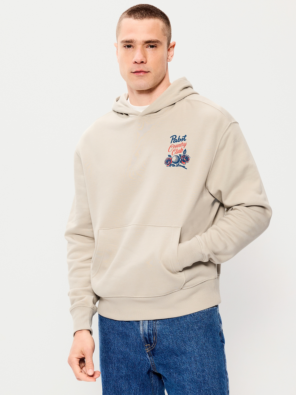 Pabst Blue Ribbon© Country Club Pullover Hoodie | Old Navy
