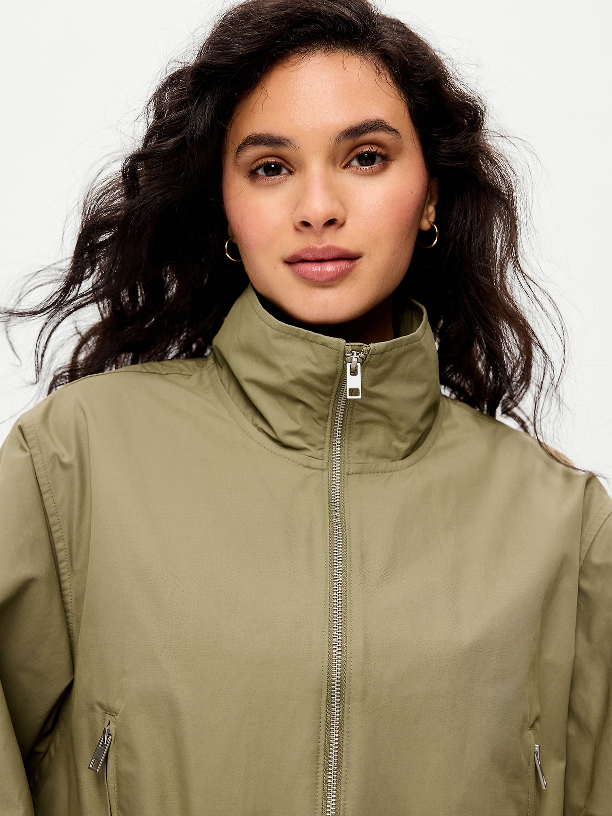 Twill Utility Zip-Front Jacket | Old Navy