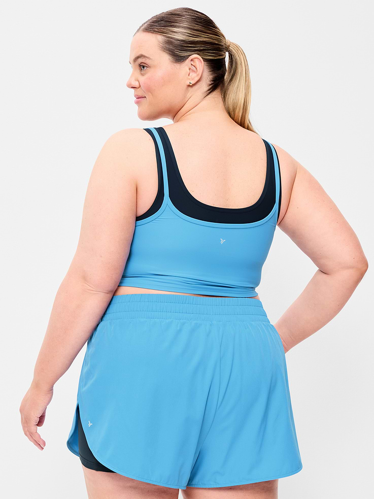 Image number 8 showing, PowerSoft Layered Longline Bra