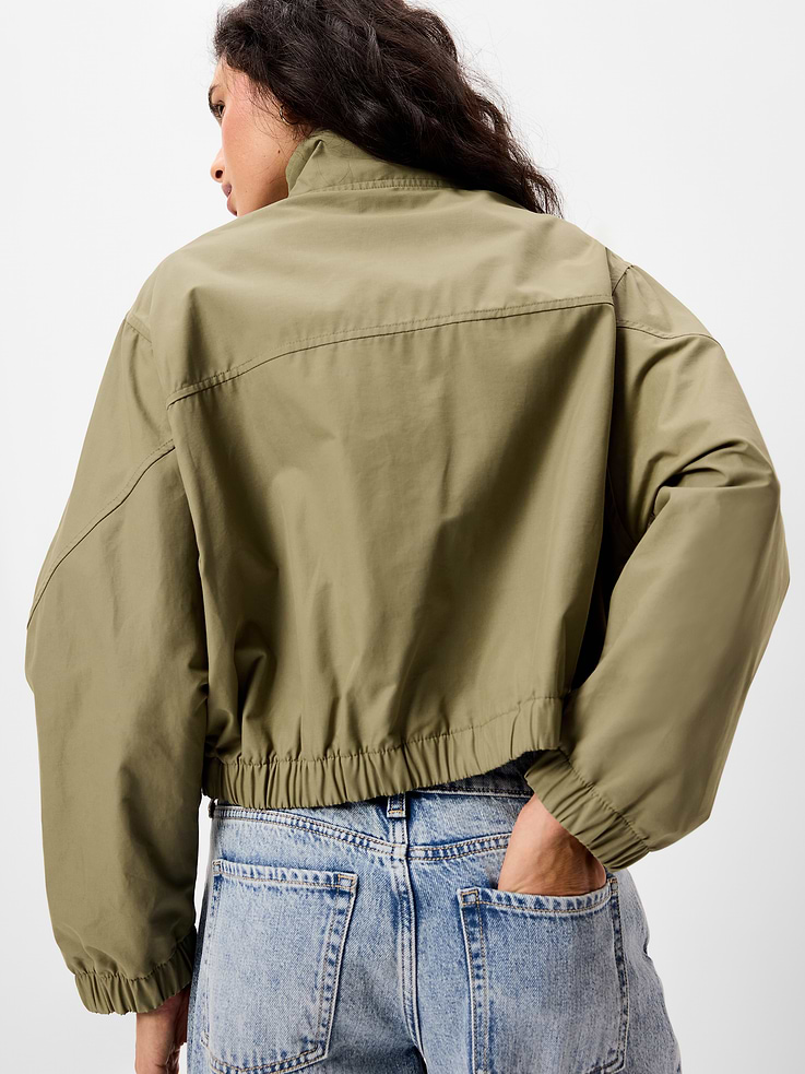 Image number 6 showing, Twill Utility Zip-Front Jacket