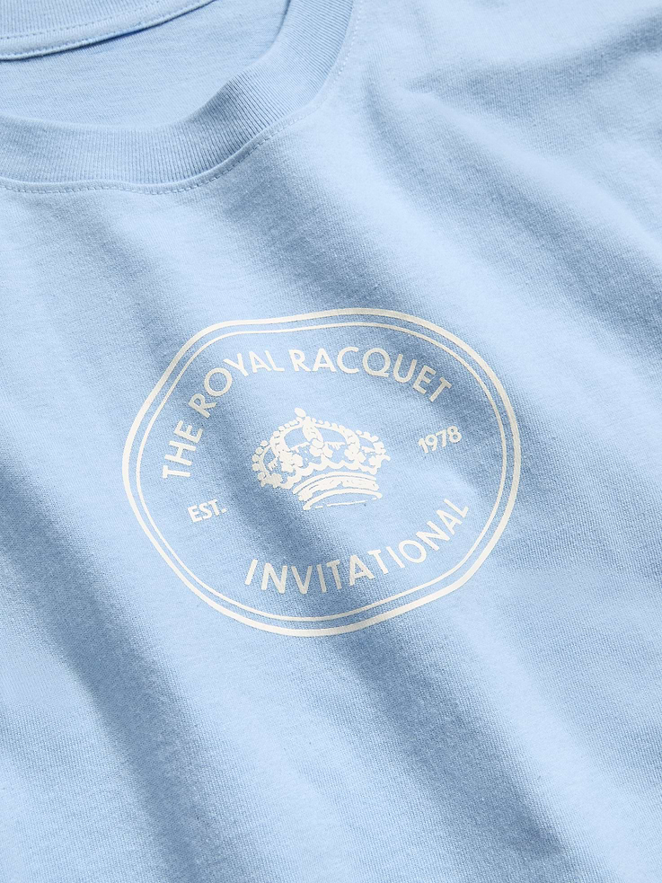 Image number 4 showing, Vintage Crew-Neck Oversized Crop Graphic T-Shirt