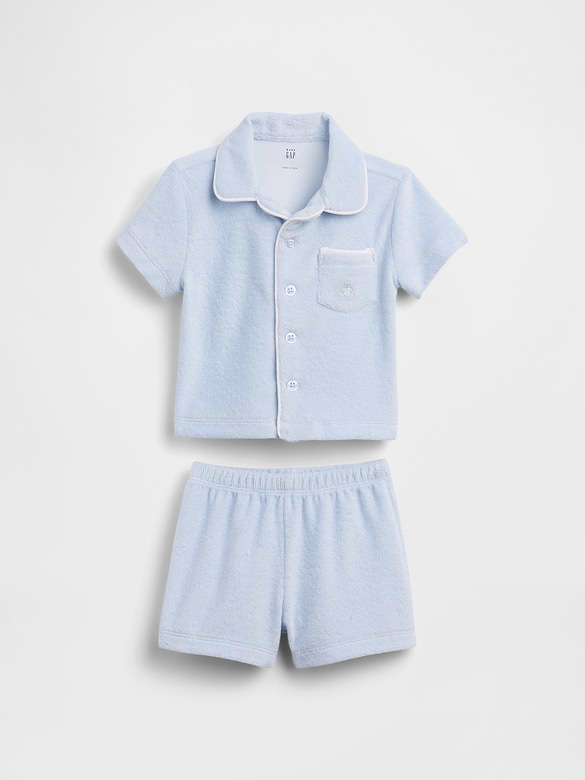 Baby Towel Terry Outfit Set