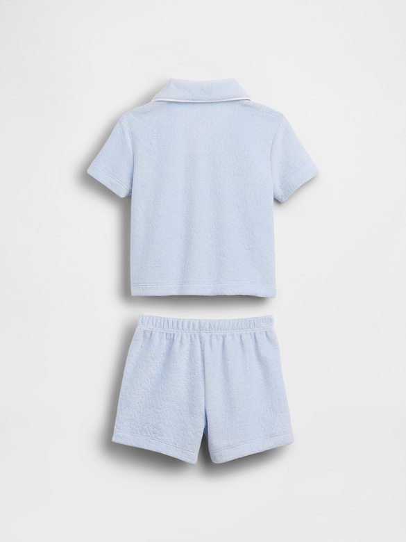 Baby Towel Terry Outfit Set