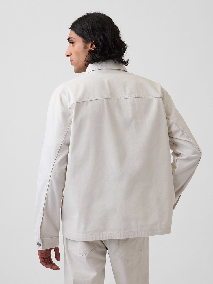 Image number 3 showing, Canvas Relaxed Shirt Jacket