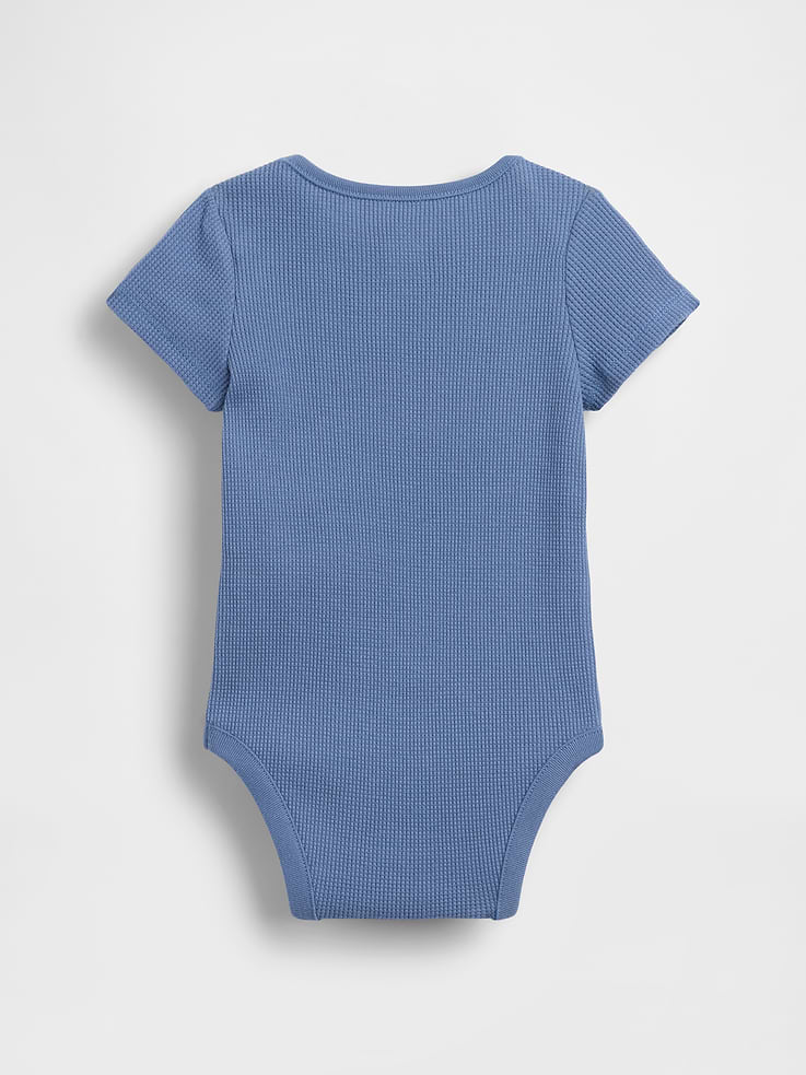Image number 2 showing, Baby First Favorites Waffle Bodysuit