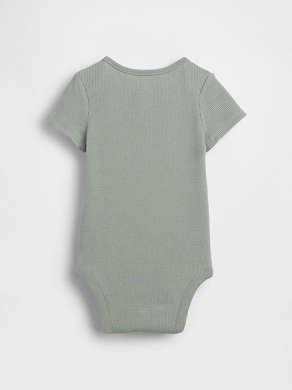 Baby First Favorites Waffle Bodysuit