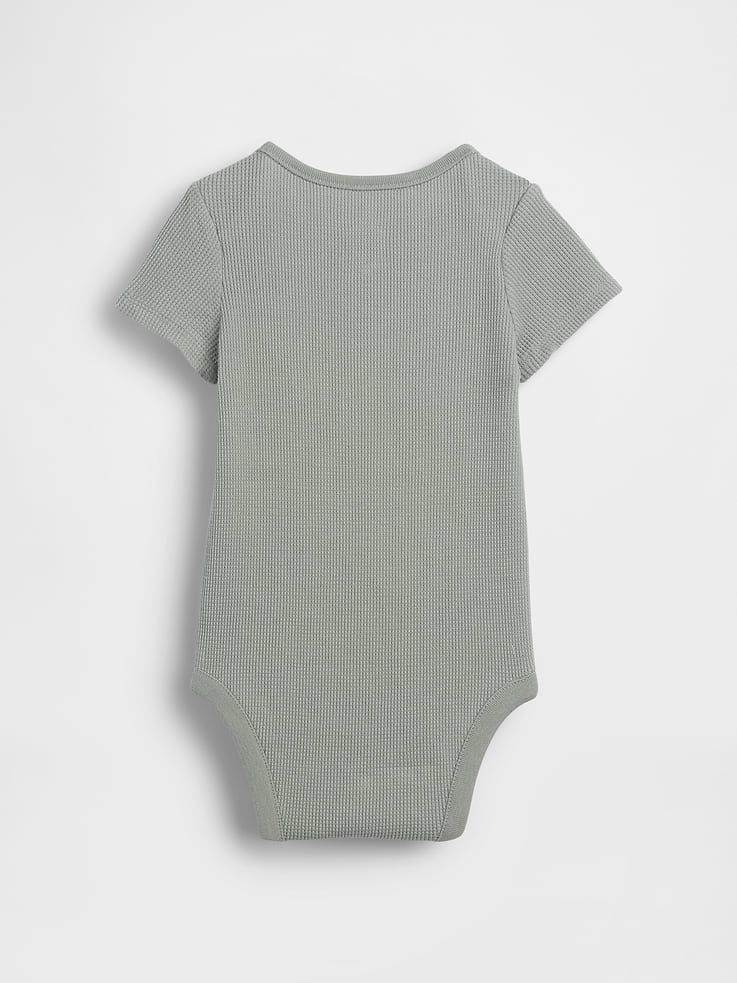 Image number 2 showing, Baby First Favorites Waffle Bodysuit