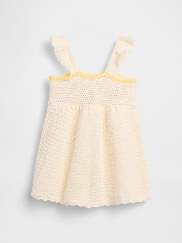 Baby Crochet Flower Dress