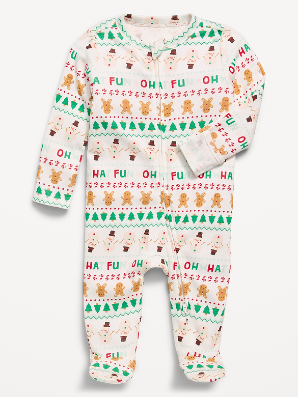 2-Way-Zip Sleep & Play Footed One-Piece for Baby