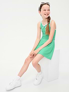 Image number 3 showing, PowerSoft Cami Athletic Dress for Girls