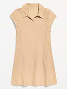 Image number 3 showing, PowerSoft Collared Athletic Dress for Girls