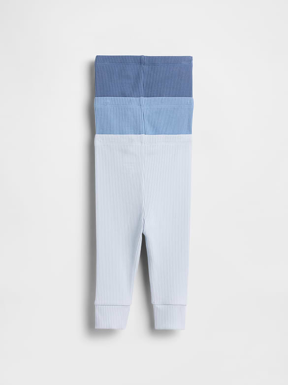 Baby First Favorites TinyRib Pants (3-Pack)