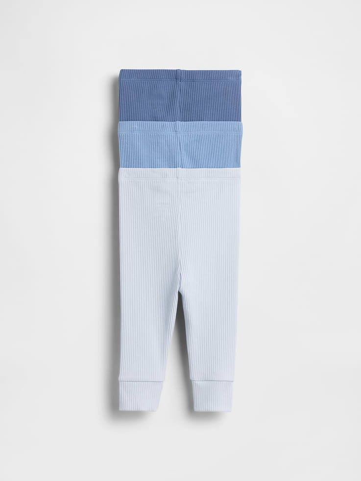 Image number 2 showing, Baby First Favorites TinyRib Pants (3-Pack)
