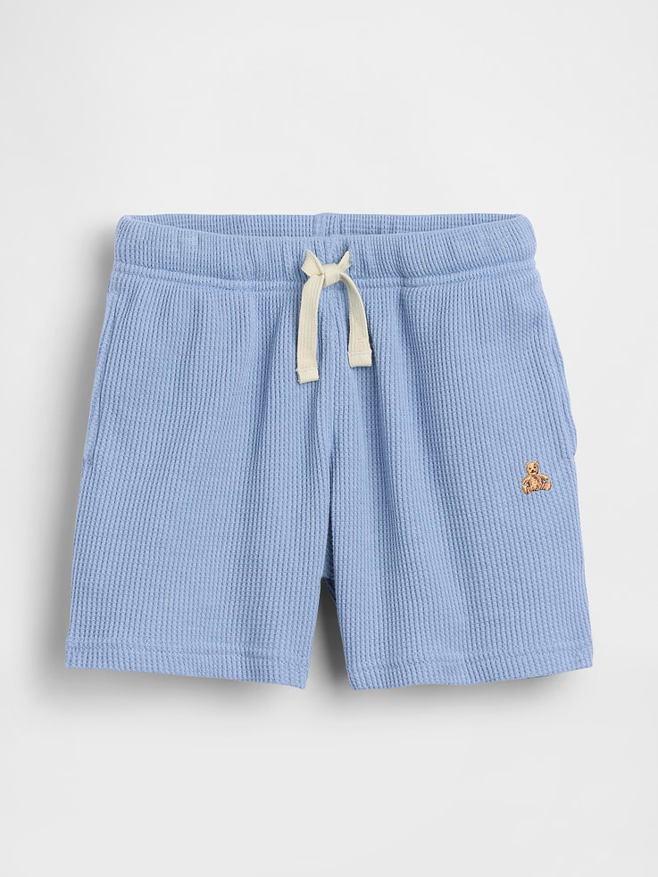 Image number 1 showing, Baby & Toddler Pull-On Waffle Shorts