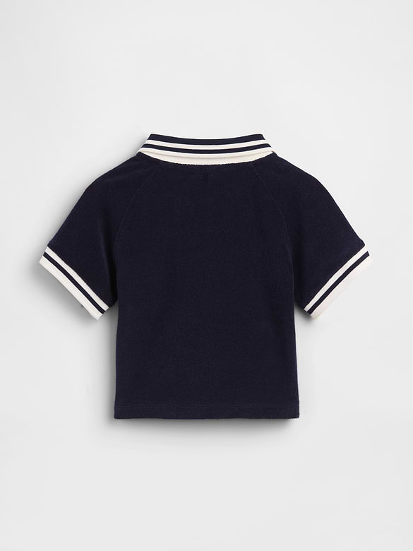 Baby & Toddler Towel Terry Polo Shirt
