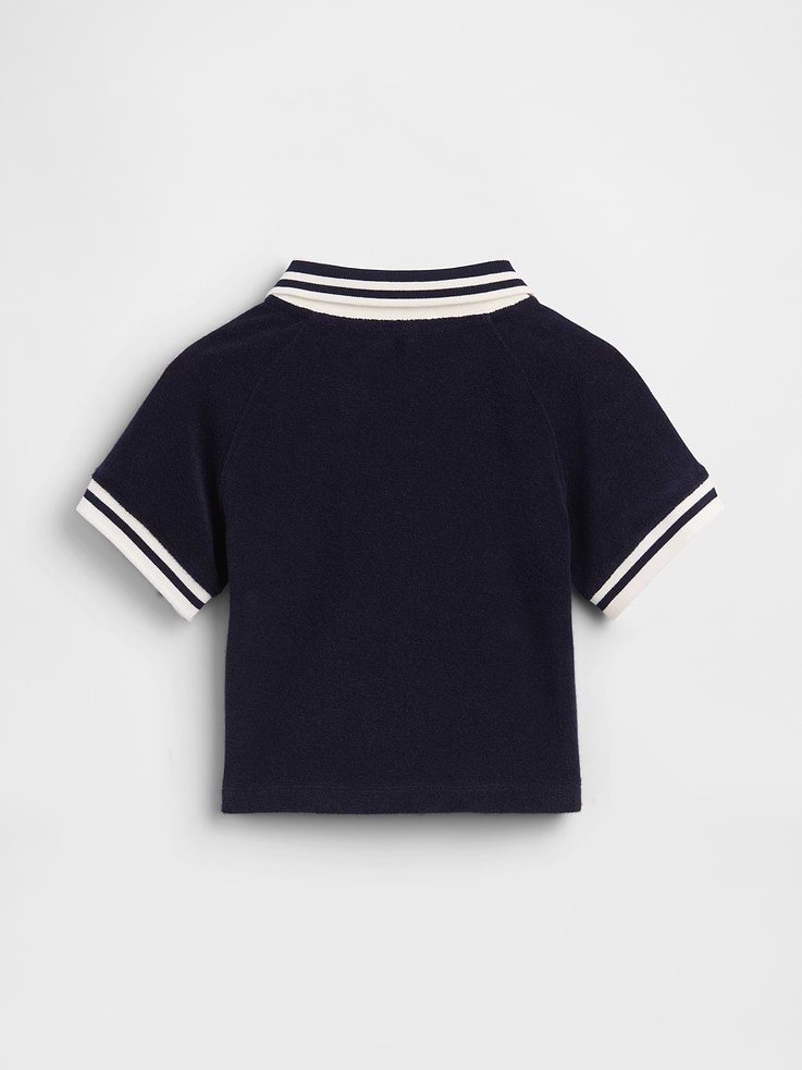 Image number 2 showing, Baby & Toddler Towel Terry Polo Shirt